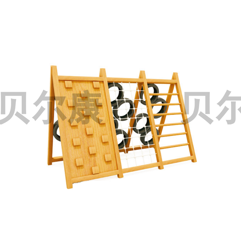 BEK 7804 體能組合攀爬（進口木制）